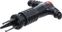 Wheel nut cap removal tool