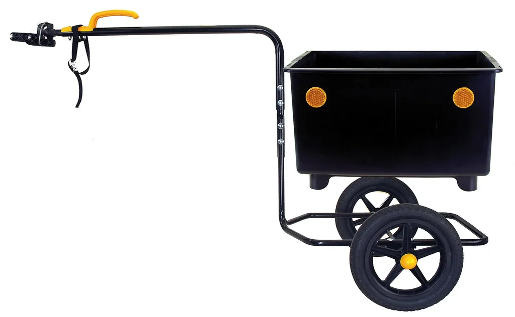 Cargo trailer for bicycles