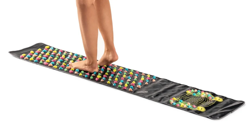 Foot reflexology massage mat