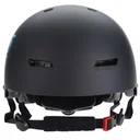 Atlantic Rift Skate Helmet/Bicycle Helmet/Inline Skate Helmet/Skateboard Helmet - Black - M - Adjustable