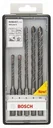 Hammer drill bit set, SDS plus-5, Robust Line, 5-10 mm, 5-piece
