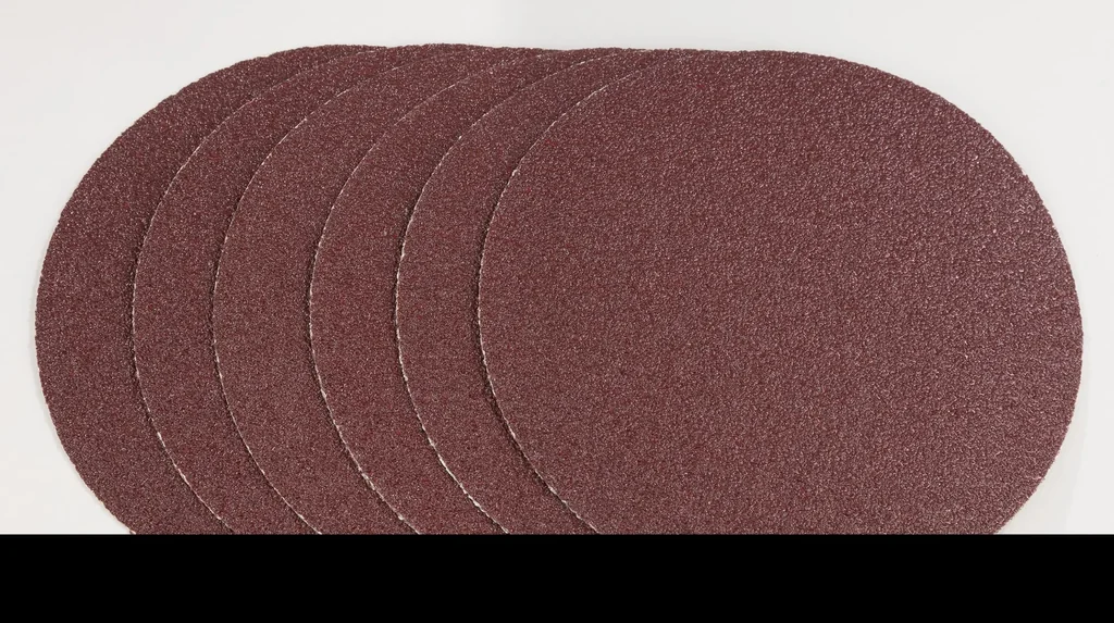 Sandpaper K120, diameter 125 mm, self-adhesive, 6 pieces