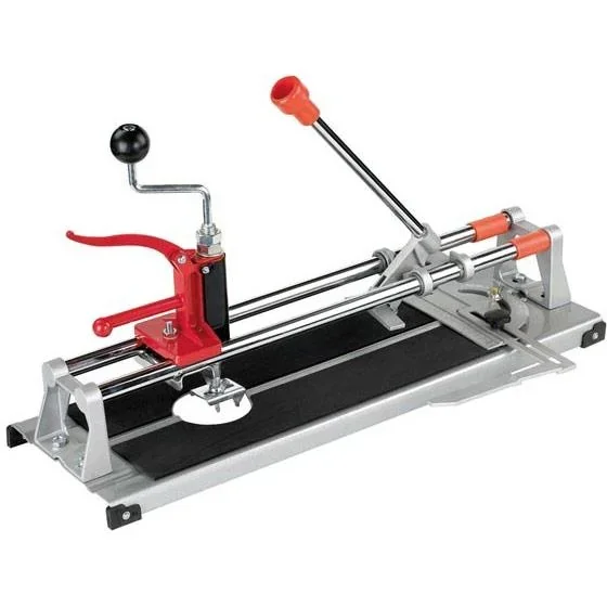 2-in-1 tile cutter with guide and tile clamp - 400mm - PH390