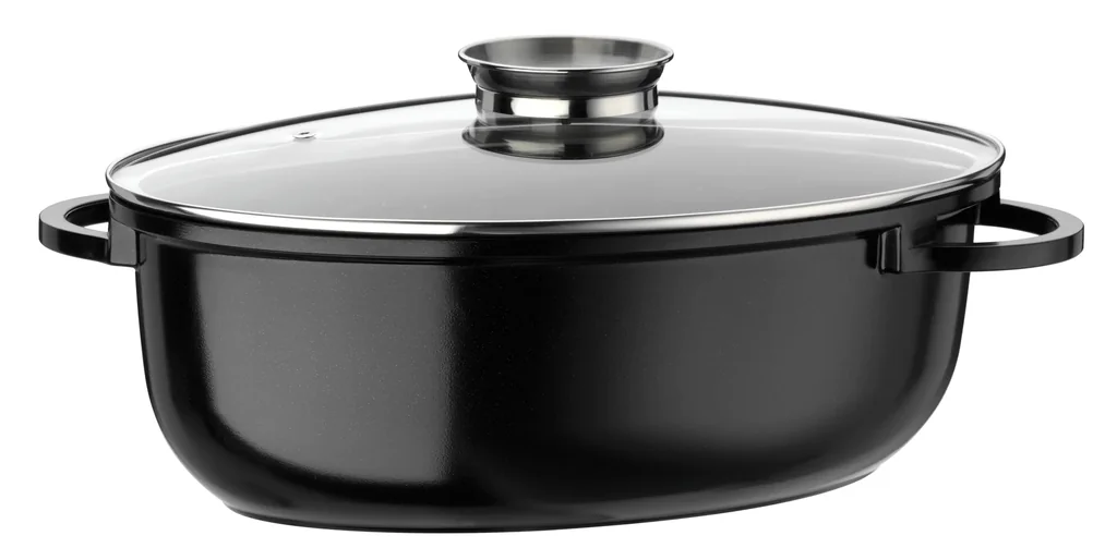 Oval roaster 42 cm Gourmet Ceramica induction