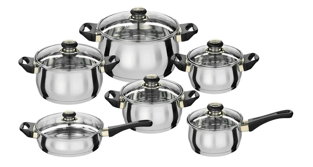12-piece Gold Line cookware set