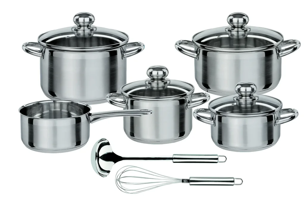 11-piece Silverstar cookware set
