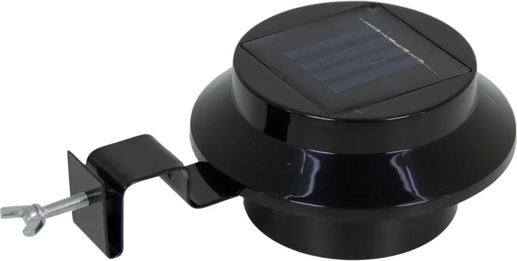 Zonne-energie dakgootverlichting, set van 3