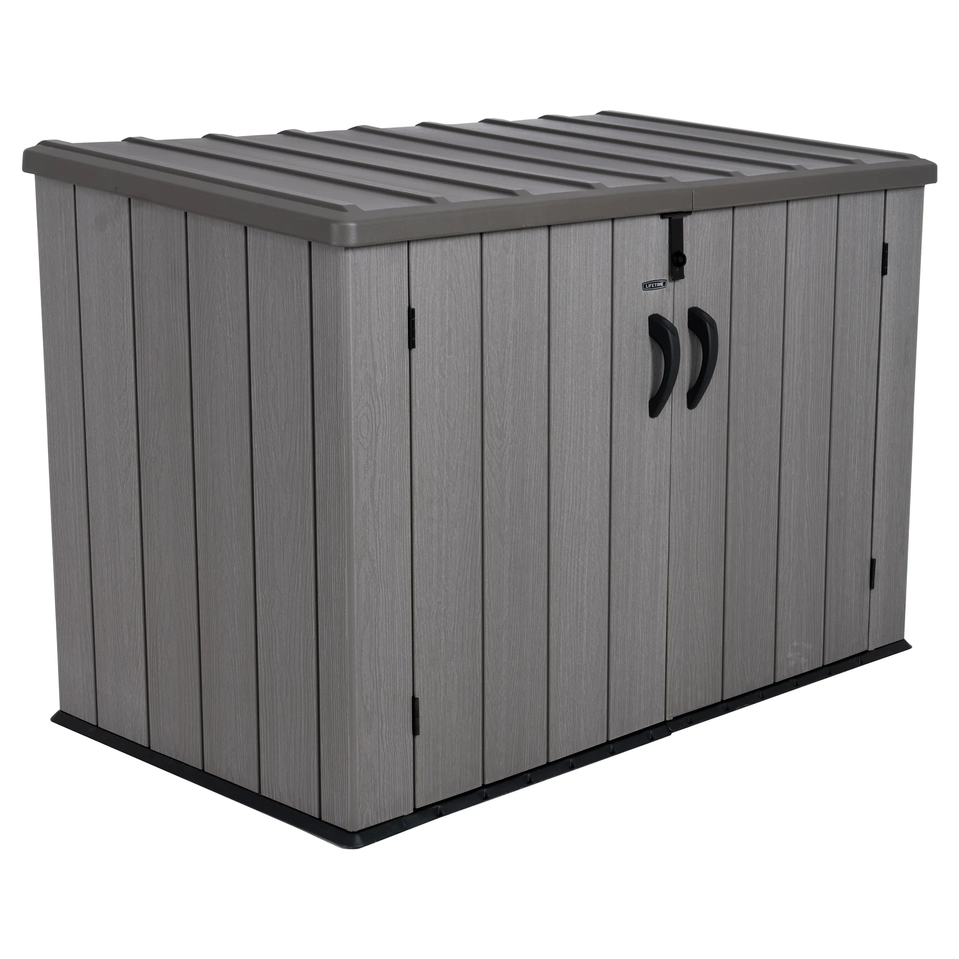 Lifetime Afvalcontainerbox grijs/bruin