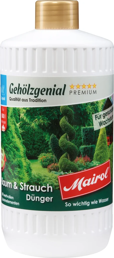 Tree and shrub fertilizer liquid 1,000 ml, Gehölzgenial