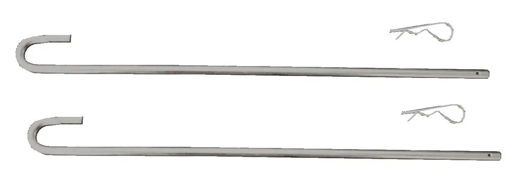 Brackets for side wall for PFA 185 U, 2 pieces