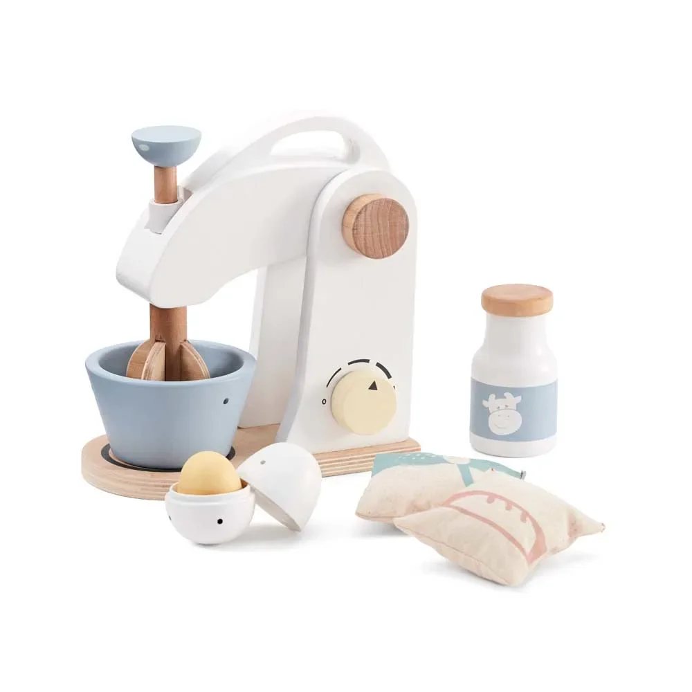Kids Concept Play Mixer van hout met accessoires