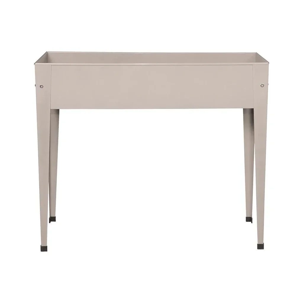Raised bed Urban silver, 100x40x84 cm