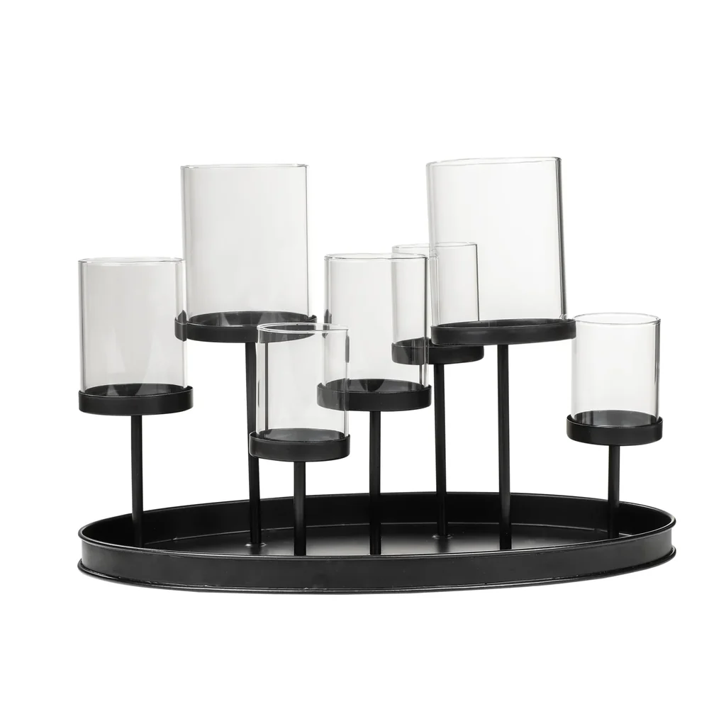 Candle holder for 7 candles
