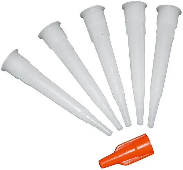 Replacement cartridge tips with cap - 5 pieces