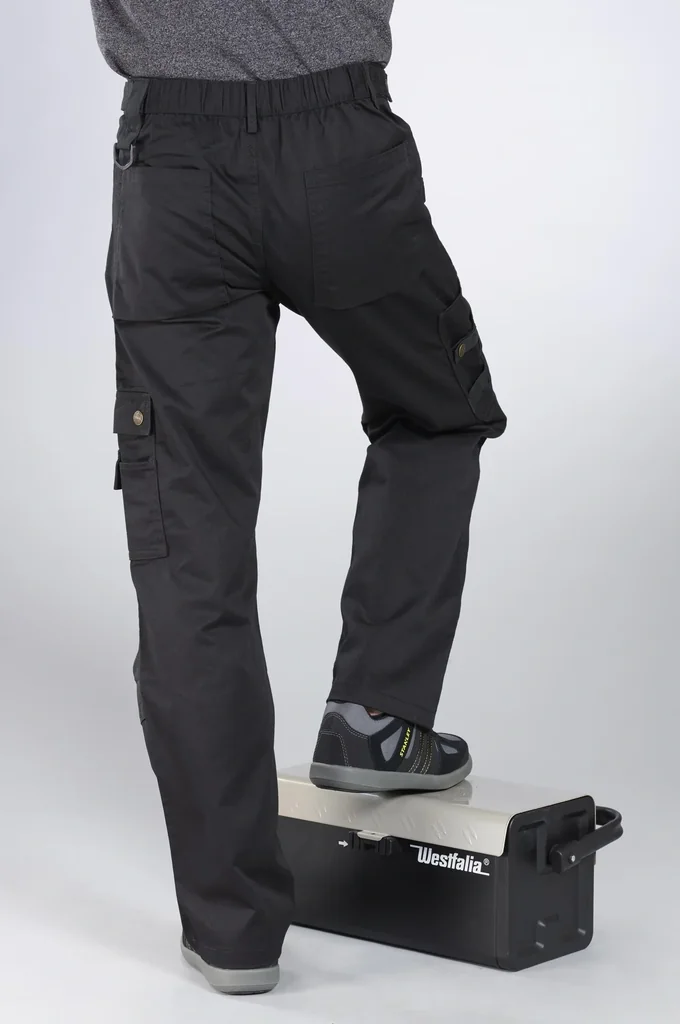 Work trousers, color black, size M