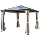 Luxury pavilion with translucent roof
