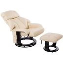 TV armchair and stool with massage and heating function