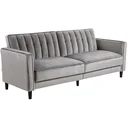 Upholstered sofa with sleeping function