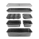 Baking pan set, 7 pieces