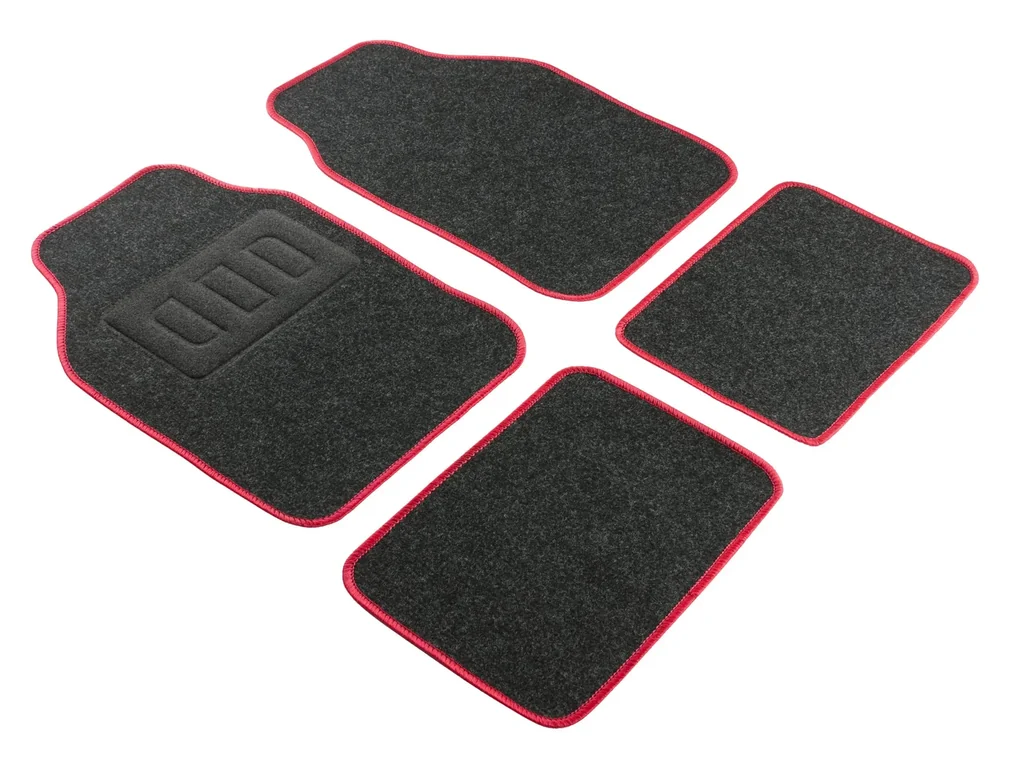 Car carpet "Regio", red, set of 4