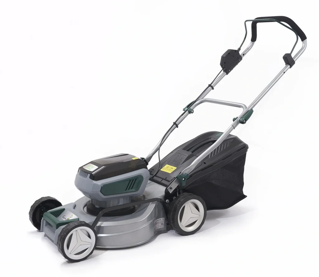 Cordless lawn mower GM ARM 4038 cutting width 38 cm - including battery and charger