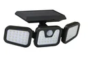 Solar LED wall light with motion detector
