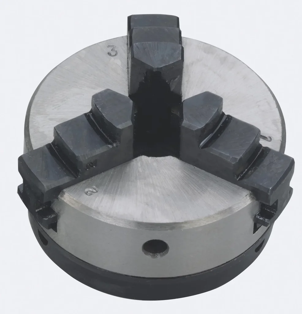 Three-jaw chuck, centric clamping for DB 250