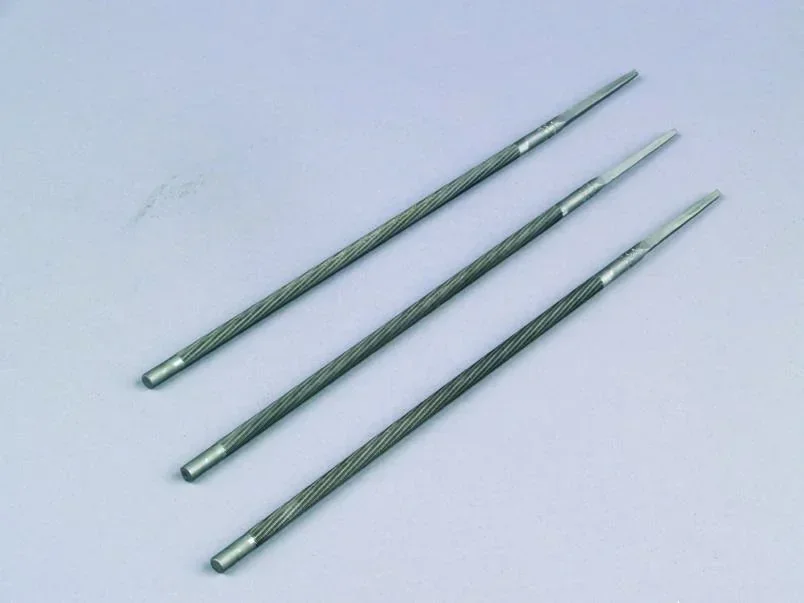 Z8.4 round files, 3 pieces, 4.0 mm