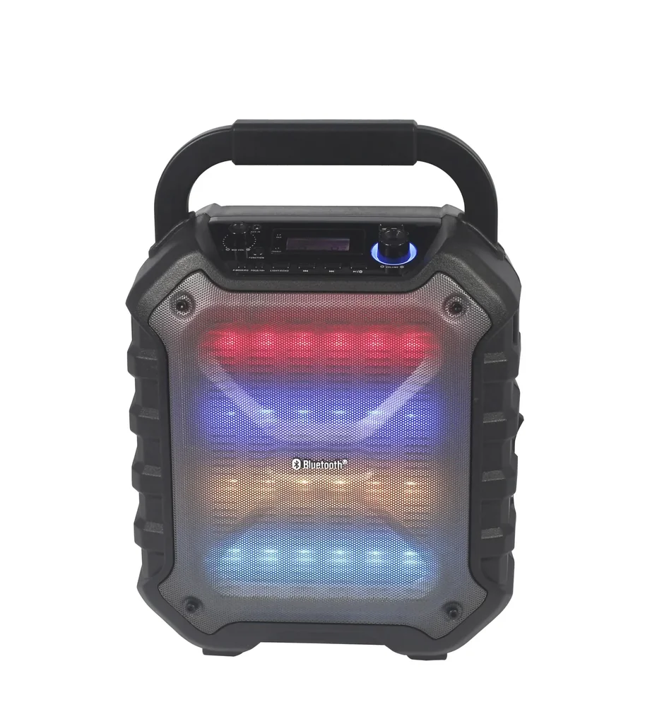 Bluetooth speaker with light show
