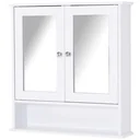 Mirror cabinet with shelf