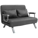 2-seater sofa bed with armrest 3-in-1 sleeping chair guest bed folding mattress folding bed chaise longue multifunction wildle