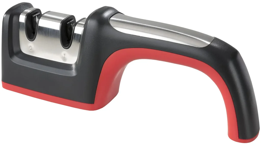 Knife sharpener with degree adjustment