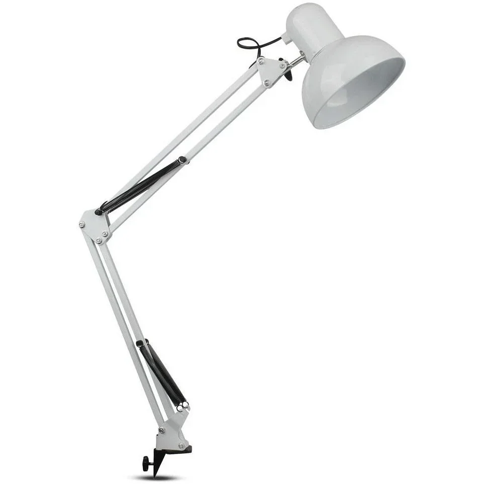 VT-7513 Desk lamp - Table lamp with adjustable arm - white - E27