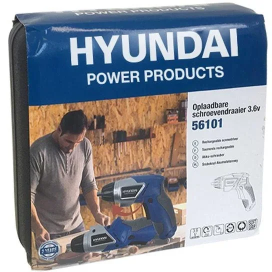 Rechargeable screwdriver 3.6V
