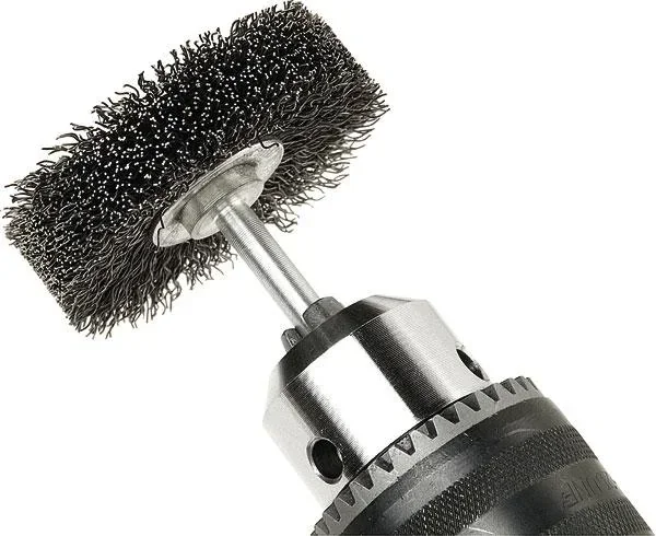 Wire brush for drills