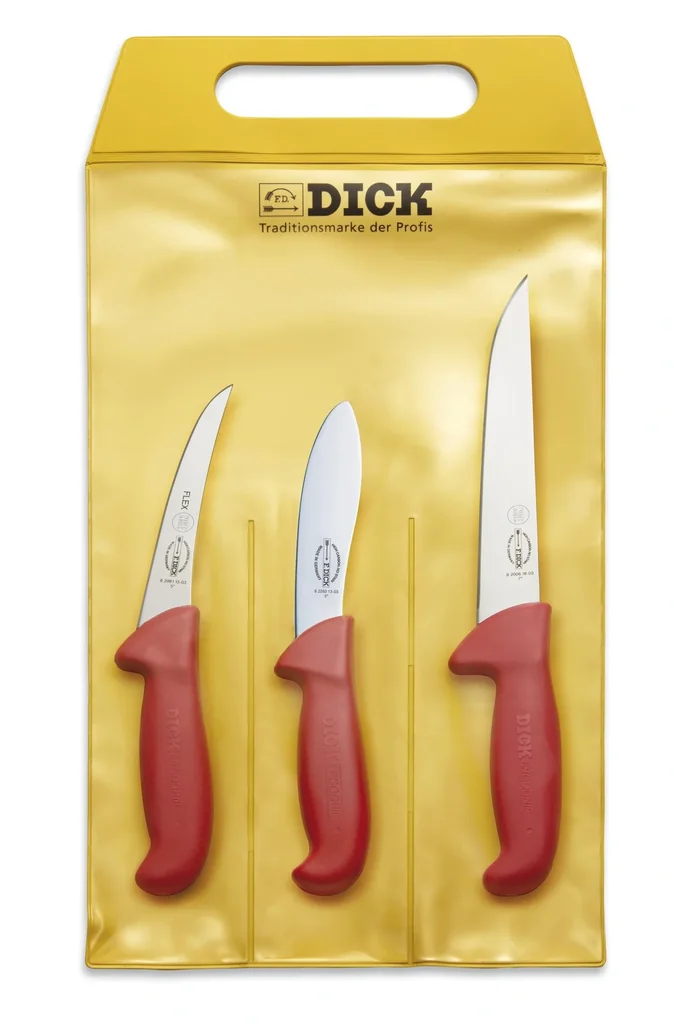 Indoor hunting knife set, 3-piece