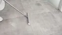 Floor squeegee attachment