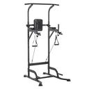 Power station with pull-up bar black