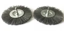 Vervangende borstelset, 2 stuks, polyamide (nylon) voor de voegenreiniger GFR 401