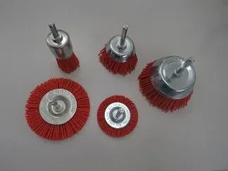 Brush set for drill