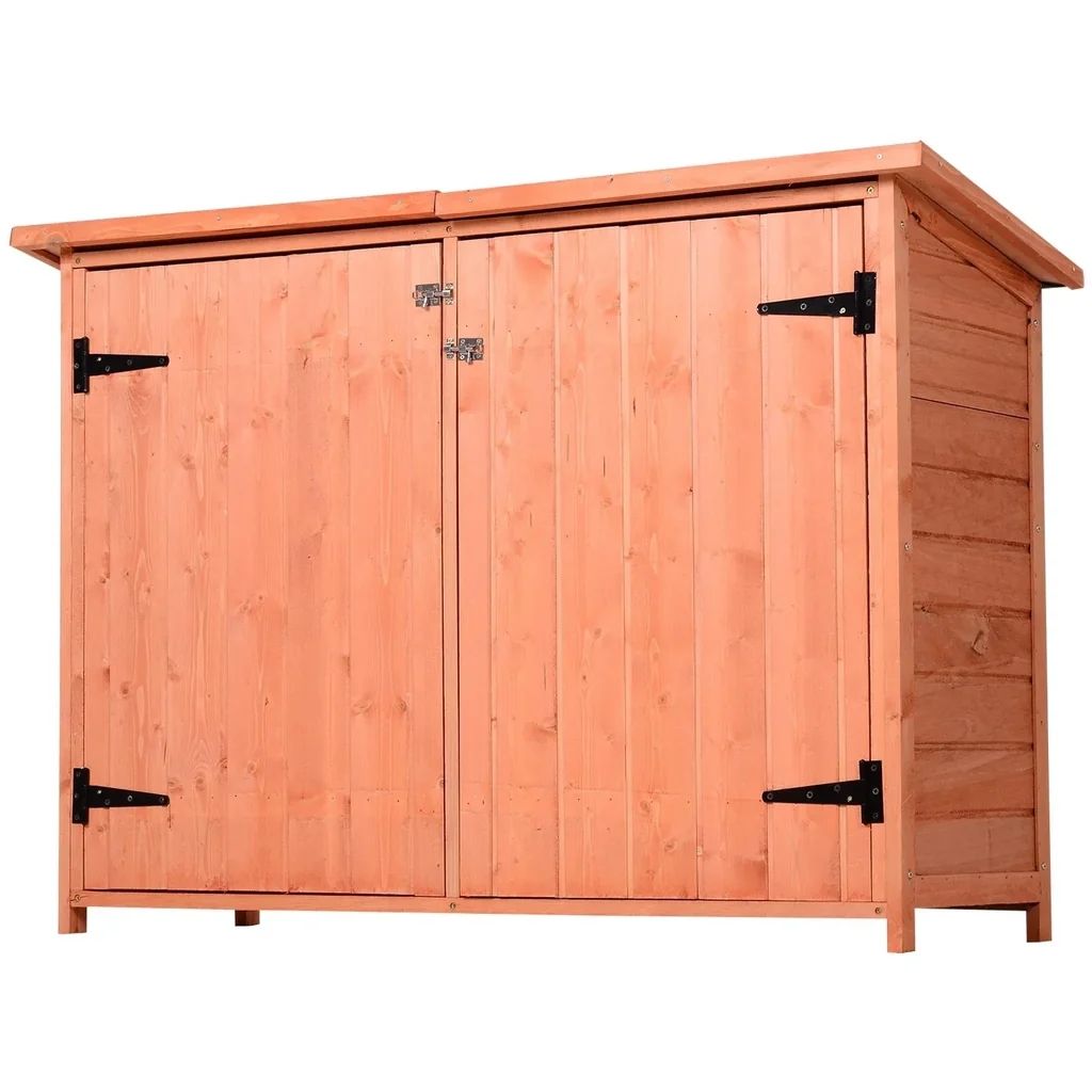 Tool shed with storage