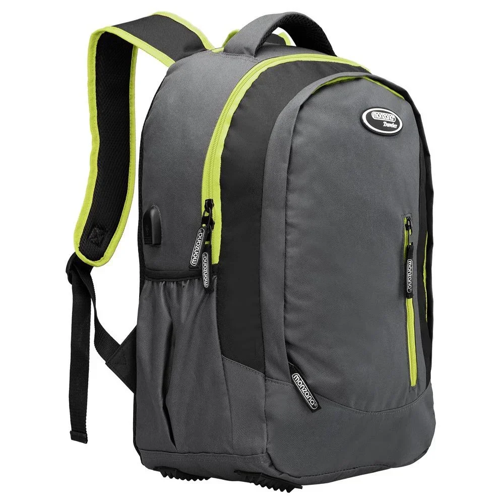 Sports and leisure backpack 35L grey/green
