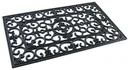 Rubber mat "cast iron look"