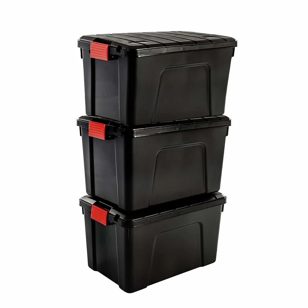 Multi storage box 60 liters, set of 3