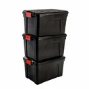 Multi storage box 60 liters, set of 3