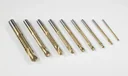 Tin milling drill set 9-piece