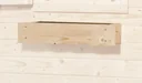 Window flower box, 60 cm, with plastic insert