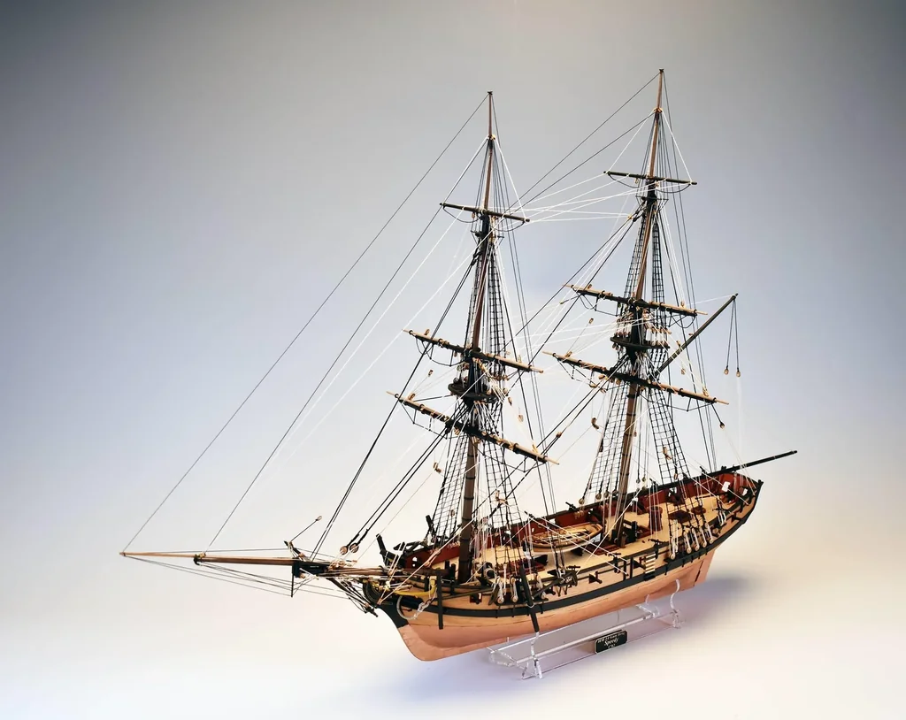 HMS Speedy kit in 1:64 scale