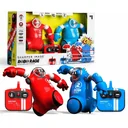 Sharper Image RC Robot Battle Set for Two Players - with Light and Sound Effects
