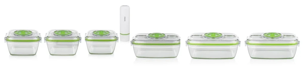 Hand vacuum sealer set, 9 pieces